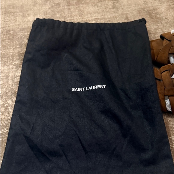 Saint Laurent Dark Brown Women's Heels - Picture 10 of 10